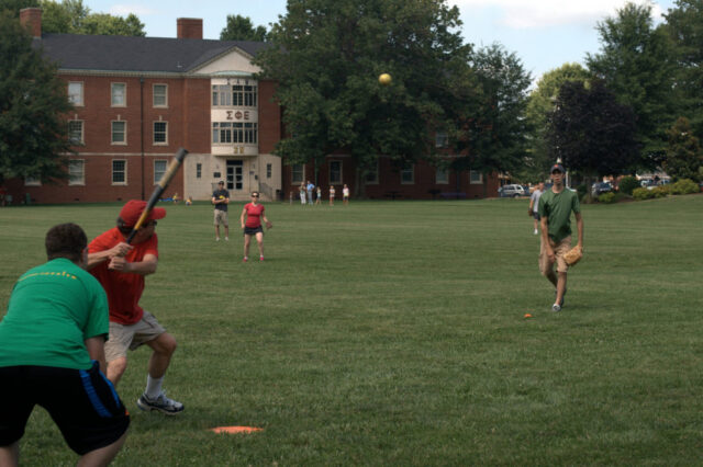 Fred Klink up to bat 2013